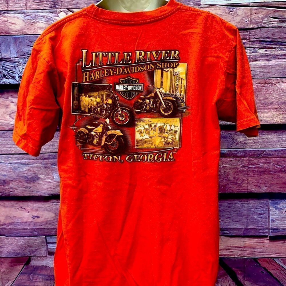 Vintage HD men’s shirt sleeve tee